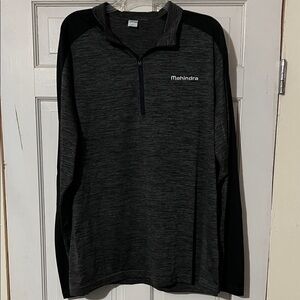 Sport-Tek Black and Gray Pullover